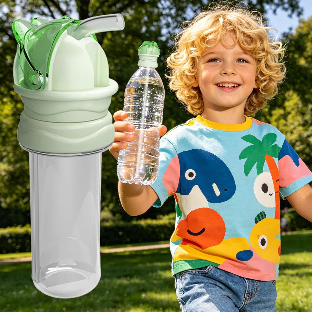 Bottle Straw Spout For Kids Anti-Choking Leak Proof Kids Water Bottle Spout Adapter Cover For Beverage Milk Water Home Travel