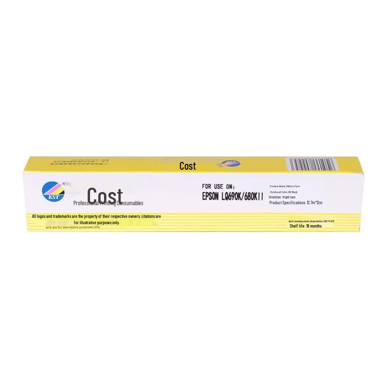 KST LQ690K Series Black Printer Ribbon Core