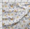 Soimoi Blomster vintagetrykk bomull Cambric Quilting Stoff Selges av The Yard 42 Tommer Bred Middels Vekt Bomullsstoff Syutstyr
