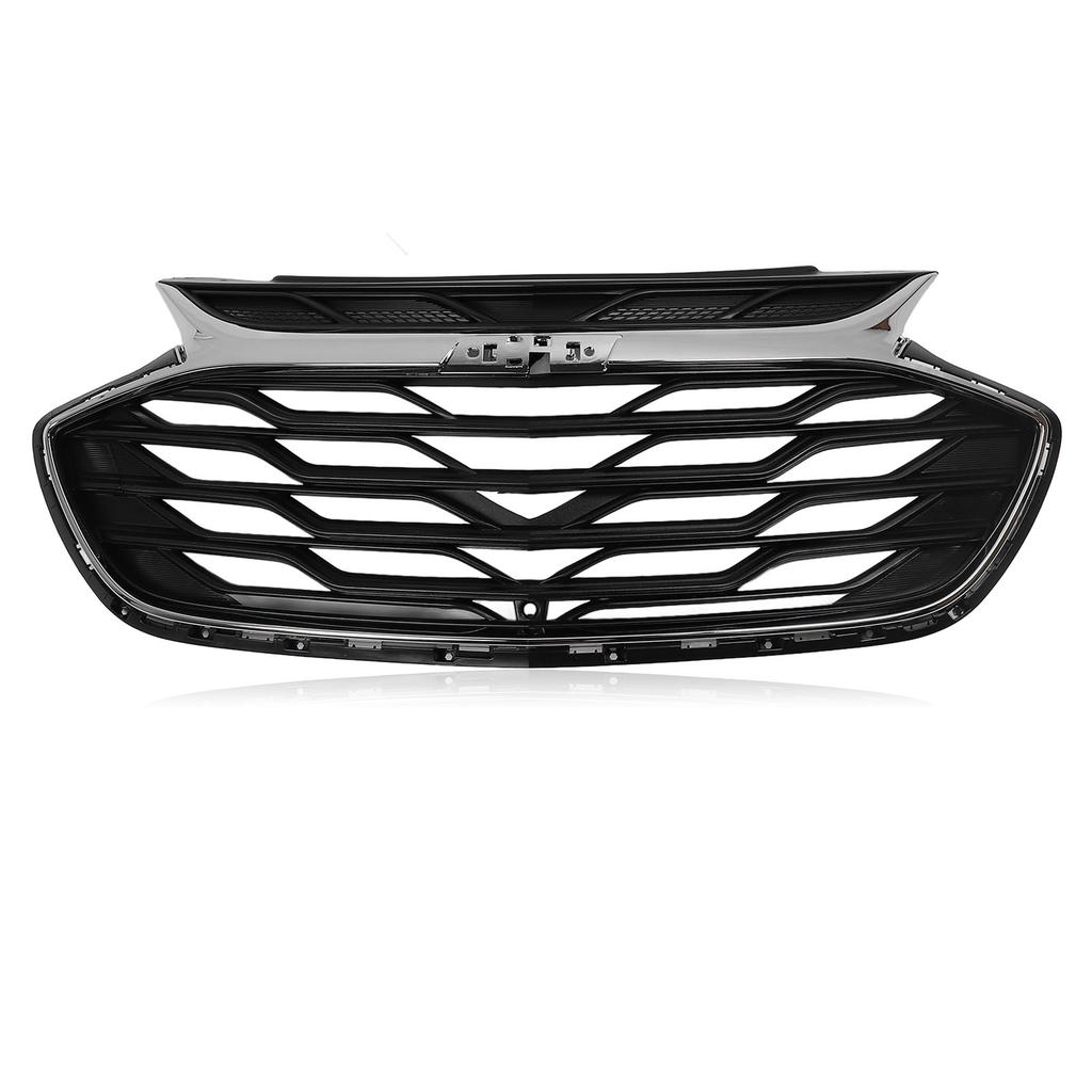 Front Bumper Upper Grille 42674397 Shockproof Stylish Bumper Center Mesh Grille for Cruze L LS LT Premier J400 2019