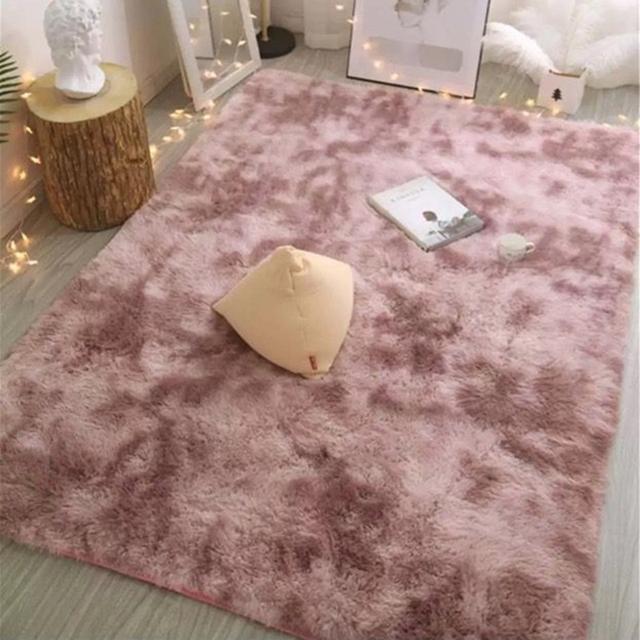 Carpet For Living Room Fluffy Bed Room Rug Home Decor Window Bedside Carpets Thick Rugs Soft Velvet High Quality Mat 