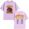 Rapper J.Cole The Fall Off North America Tour 2026 Graphic T-Shirt Unisex's Vintage High Quality Short Sleeve T Shirts Streetwear