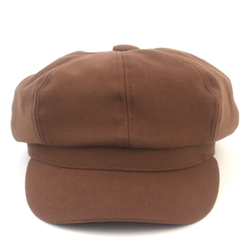Universal Chemistry Vintage Wool Brown Newsboy Cap