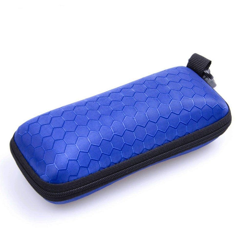 Outdoor Protable Holder Sunglasses Case Zipper Box Eyewear Protector Hard Eye Glasses