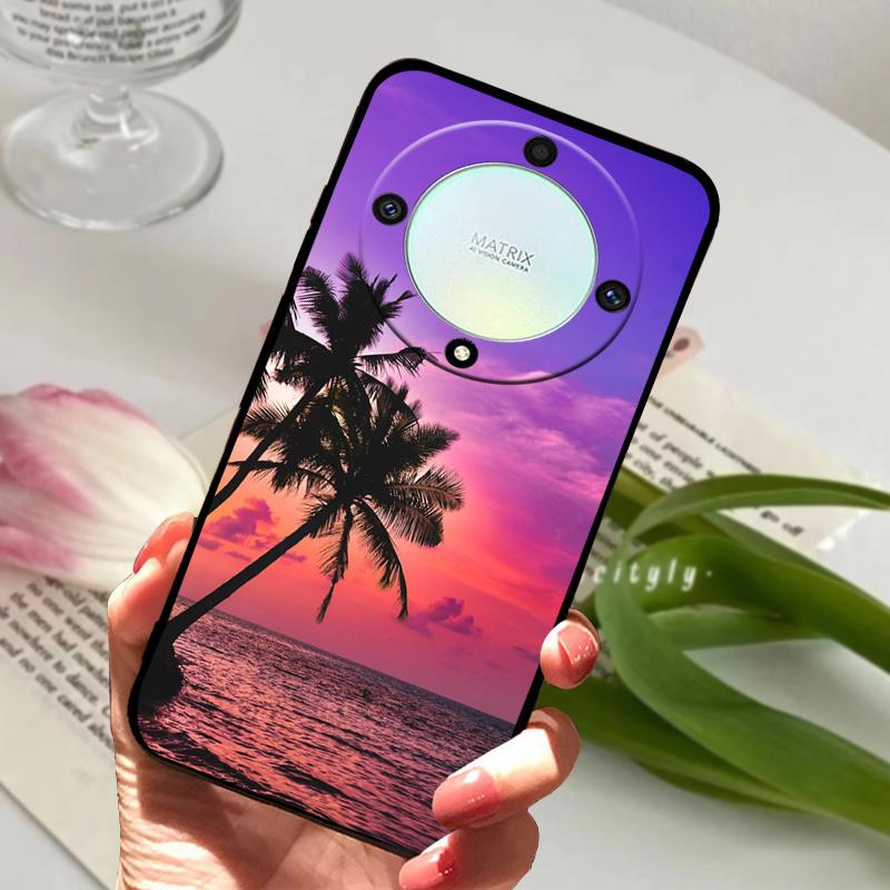 For Honor Magic6 Lite 5G Case Shockproof Soft TPU Silicone Phone Cover For Honor Magic 6 Lite 5G Capa Cartoon Magic6Lite 6 Lite