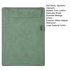 Writing Pad with Magnetic Clip Business Paper Holder with Large-Capacity Pocket Waterproof Clipboard for Business Meetings Office