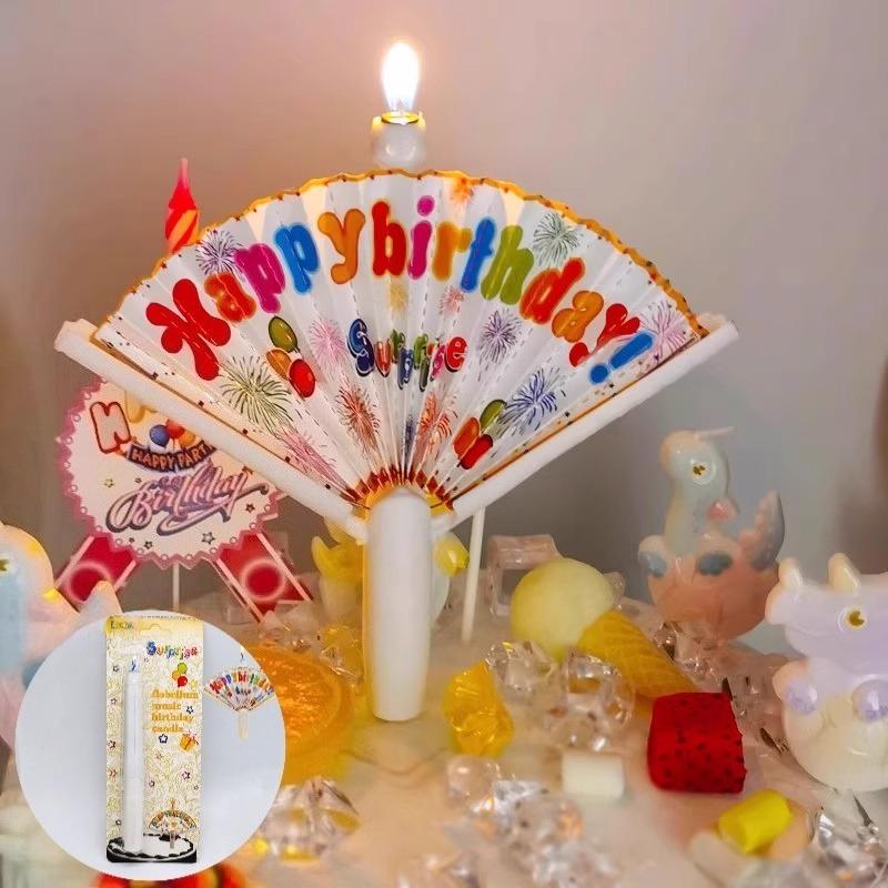 1/2/5 PCS Novel Birthday Candles Creative Birthday for Party Candy Jet and Supplies Pop up Happy Birthday Party Cake Decoration