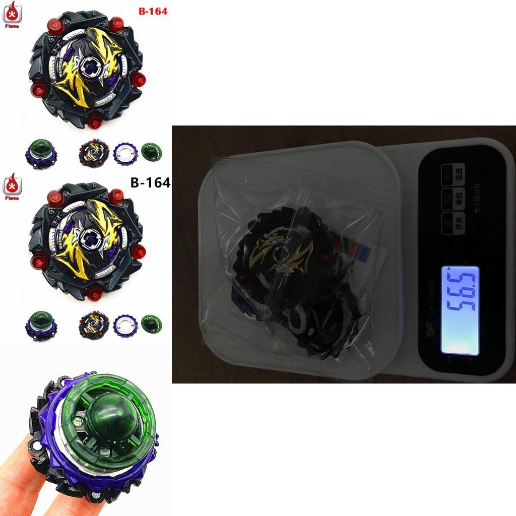 Betoverende B-164 Beyblade Burst Super King Curse Satan met sticker, zonder doos.