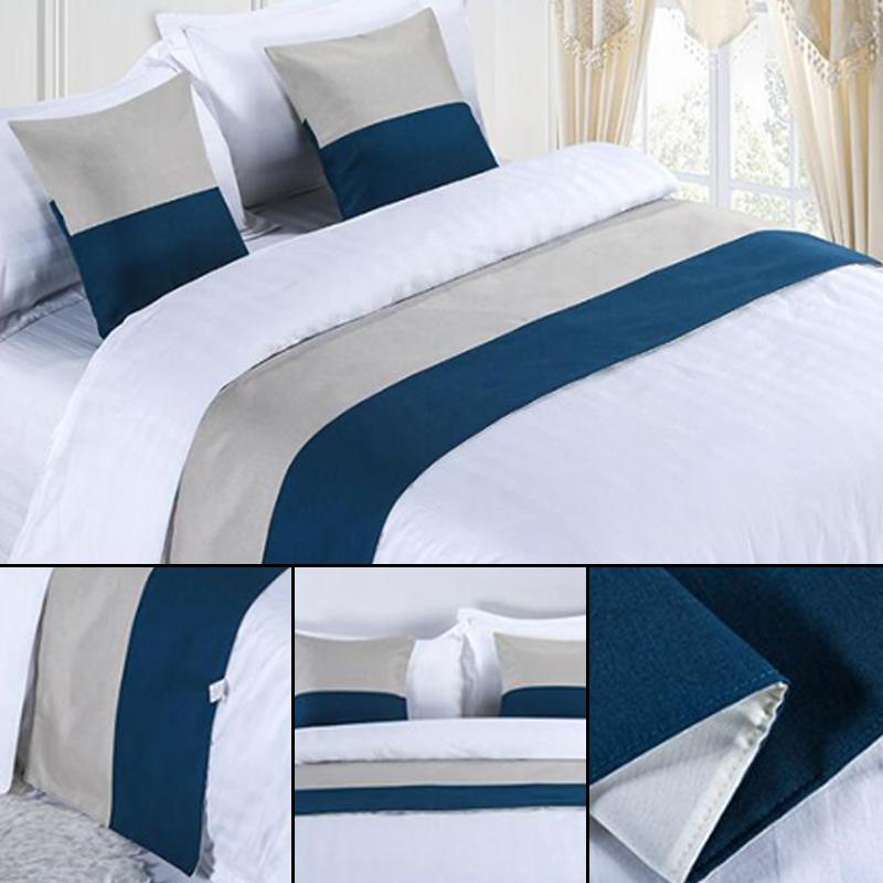 Modern Bed Runner Bedding Scarf Towel Protection Throw Bedding For Bedroom Hotel Wedding Room Decor Bed Runner