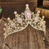 Cosplay Queen Crown Alloy Wedding Tiara Fashion Bridal Crown  Bride