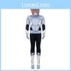 Teen Titans Go Cyborg Kids Cosplay Jumpsuit With Polyester Fabric For Halloween Party