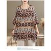 DIMANAF Plus Size New T-Shirt Women Oversize Flower Print Loose Casual Lady Tops Tees Shirts Summer 2026