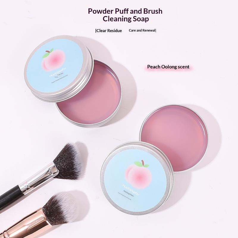 Natural Multi-Functional Makeup Brush Cleaner Soap Portable Cosmetics Washing Tool for Travel Beauty Reusable Cleaning Accessory