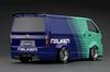 ignition model WORKS HIACE Finished Product 1/18 T.S.D Green/Blue