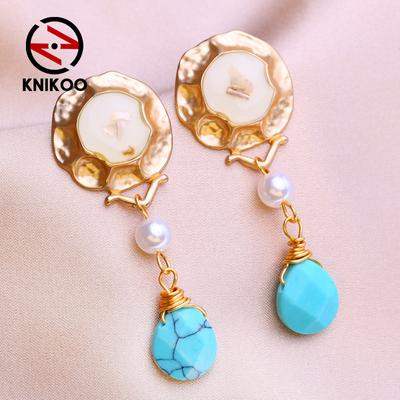 Γεωμετρικά Μακριά Σκουλαρίκια Για Γυναίκες Μόδα Πράσινα Σκουλαρίκια Κοσμήματα Για Γάμο Δώρο Κρεμαστά Σκουλαρίκια