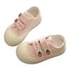 Korean campus style platform canvas white shoes women's 2025 new Velcro ins student versatile comfortable board shoes