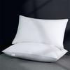 Hotel-Grade Cotton Cover Pillow With Dual-Use Buckwheat Microfiber Fill Soft Support Adults