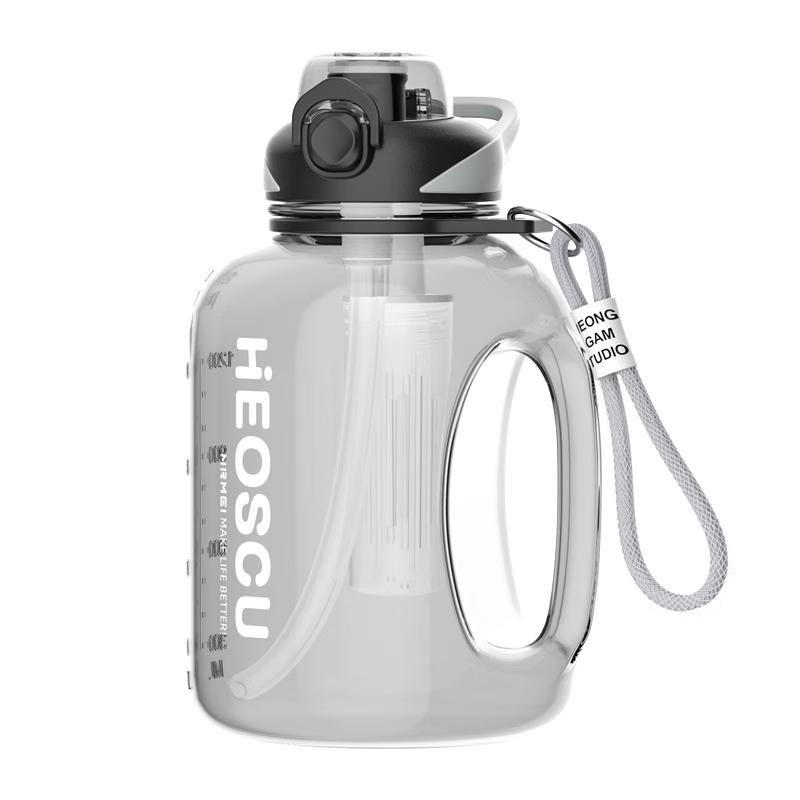 nRMEi Large Capacity Sports Water Bottle with Dual-Drink & Tea Infuser