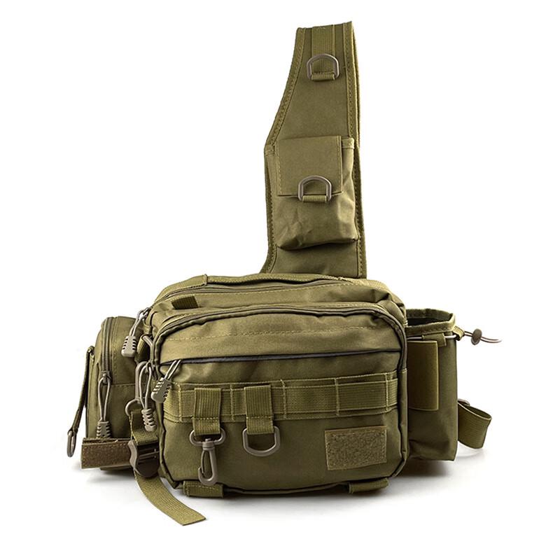 Brangdy F108 Outdoor Fishing Tackle Bag - Waist & Crossbody