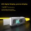 100CM 4-In-1 Lade-Displaykabel LED A USB Typ-C 8Pin PD Tragbares Schnellladen