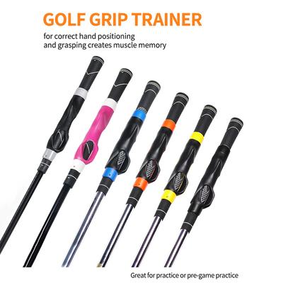 Golf Club Hand Grip Corrector Beginner Hand Grip Shaft Cover Indoor & Outdoor Training Products