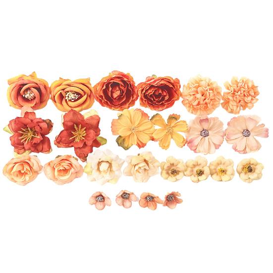 1 Set Artificial Flowers Graduation Decorations Flower Kit DIY Assorted Cap Stickers Glitter Number