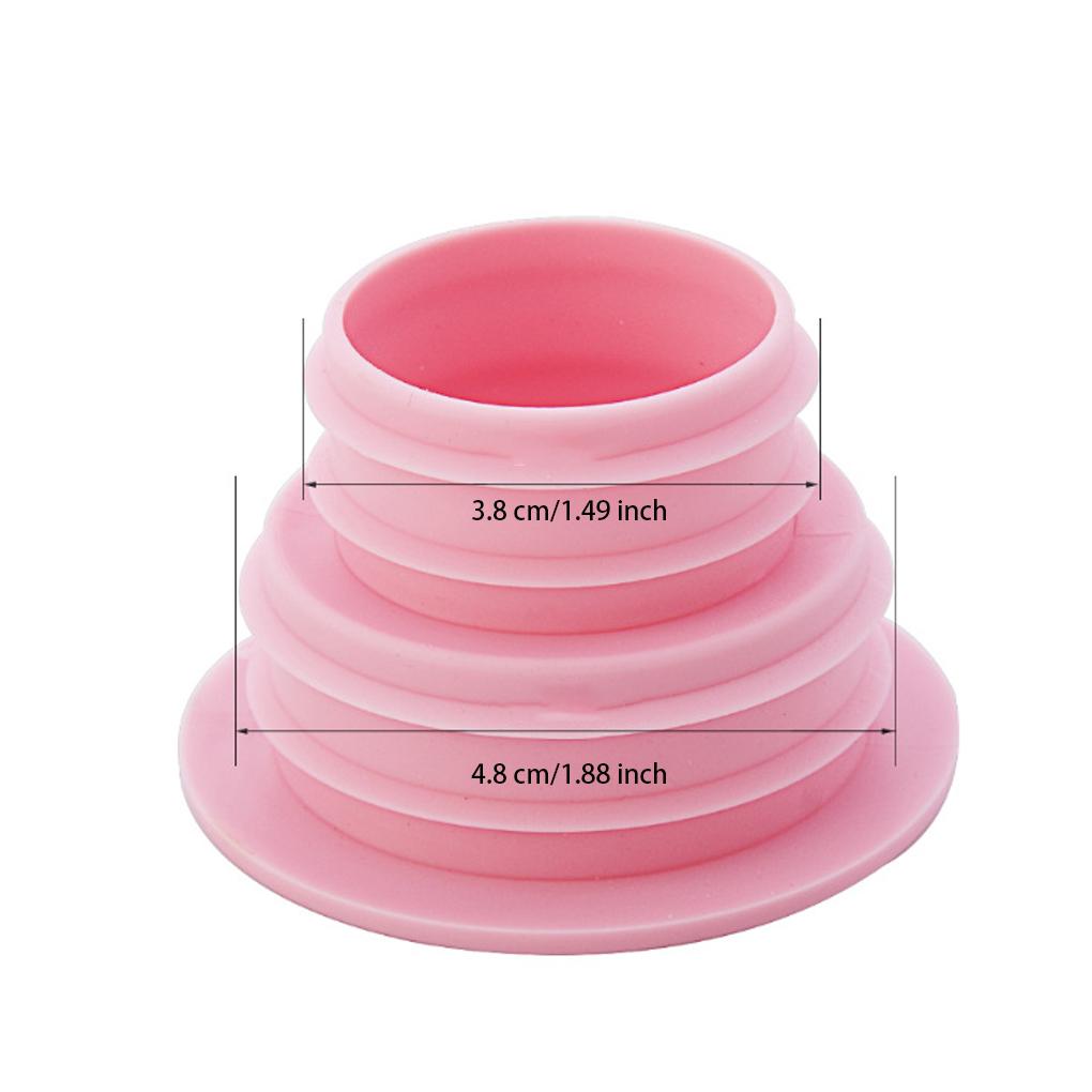 Deodorant Wash Machine Pipe Connector Home Hotel Washroom Kitchen Wash Basin Anti-Odor Sealing Ring Cover Drain Stopper