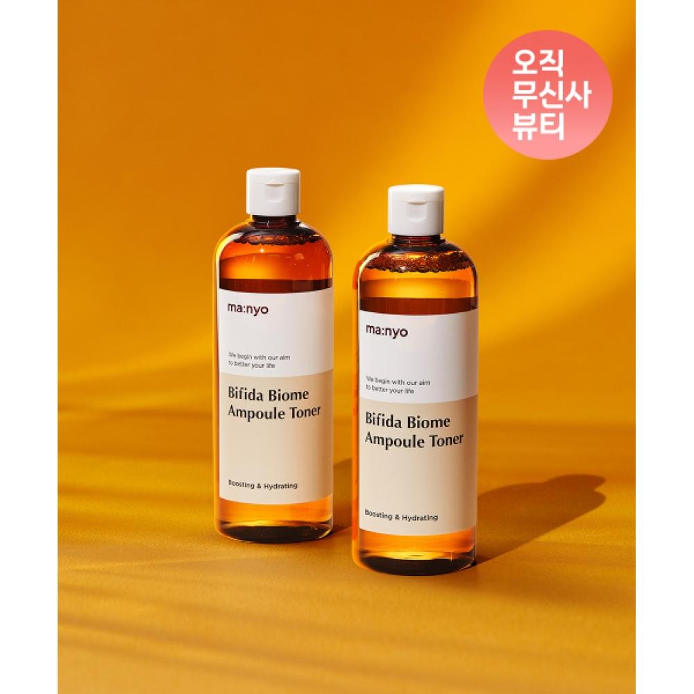 Manyofactory [double Composition] Bifida Biome Ampoule Toner 210ml X 2 NONE