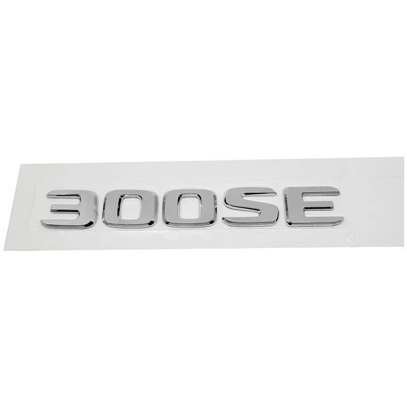 

3D ABS Car Rear Trunk Letter Emblem Tail Number Badge Sticker for Mercedes Benz 230E 300E 300SEL 300SE 500SEL 560SEL 600SEL