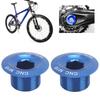 2Pcs Mountain Bike Crank Arm Fixing     Aluminum Alloy Crank Cover Screw  