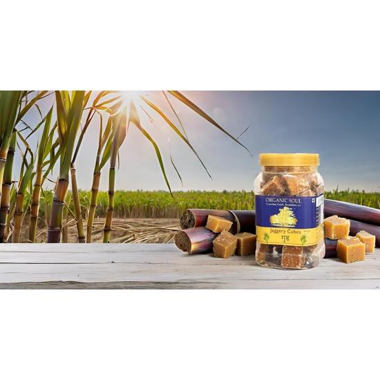 Organic Soul Jaggery Whole 600 Gm/Gud/Chemical And Pesticide Free/Npop Certified I Organic Certified