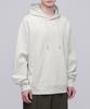 Flat Terry Oversized Hooded Sweatshirt [Oatmeal]