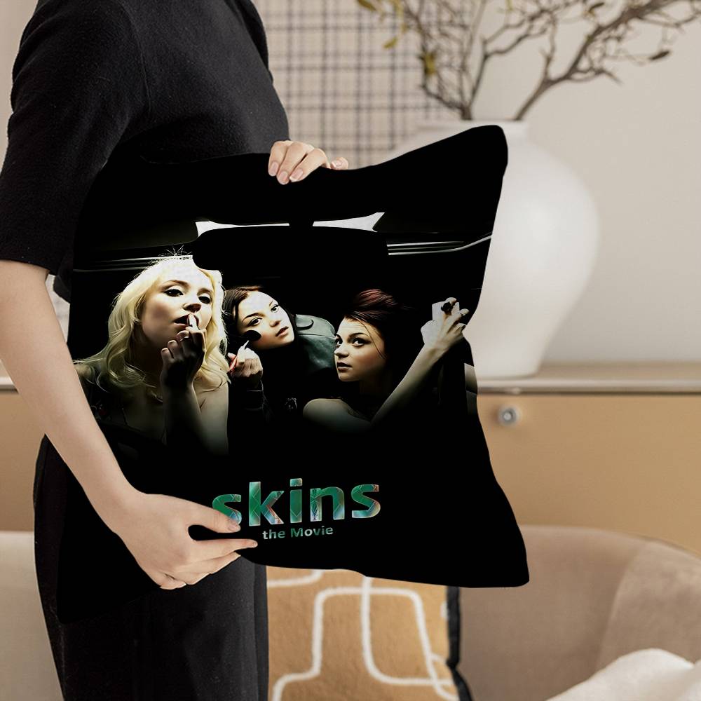 SKINS TV Cushion Cover Pillow Cover Decor Pillowcase Printed Cushion Case for Couch