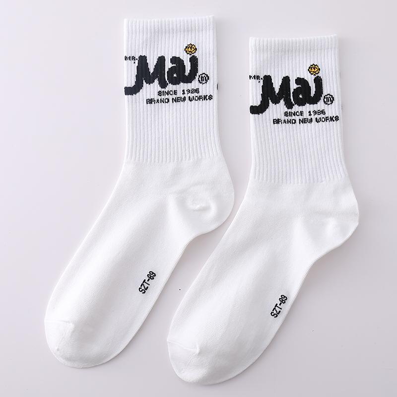 New Men's Socks Funny Men's  Crew Harajuku Hip Hop Thick Cotton Socks Women Novelty Cartoon Sock Combed Cotton Socks