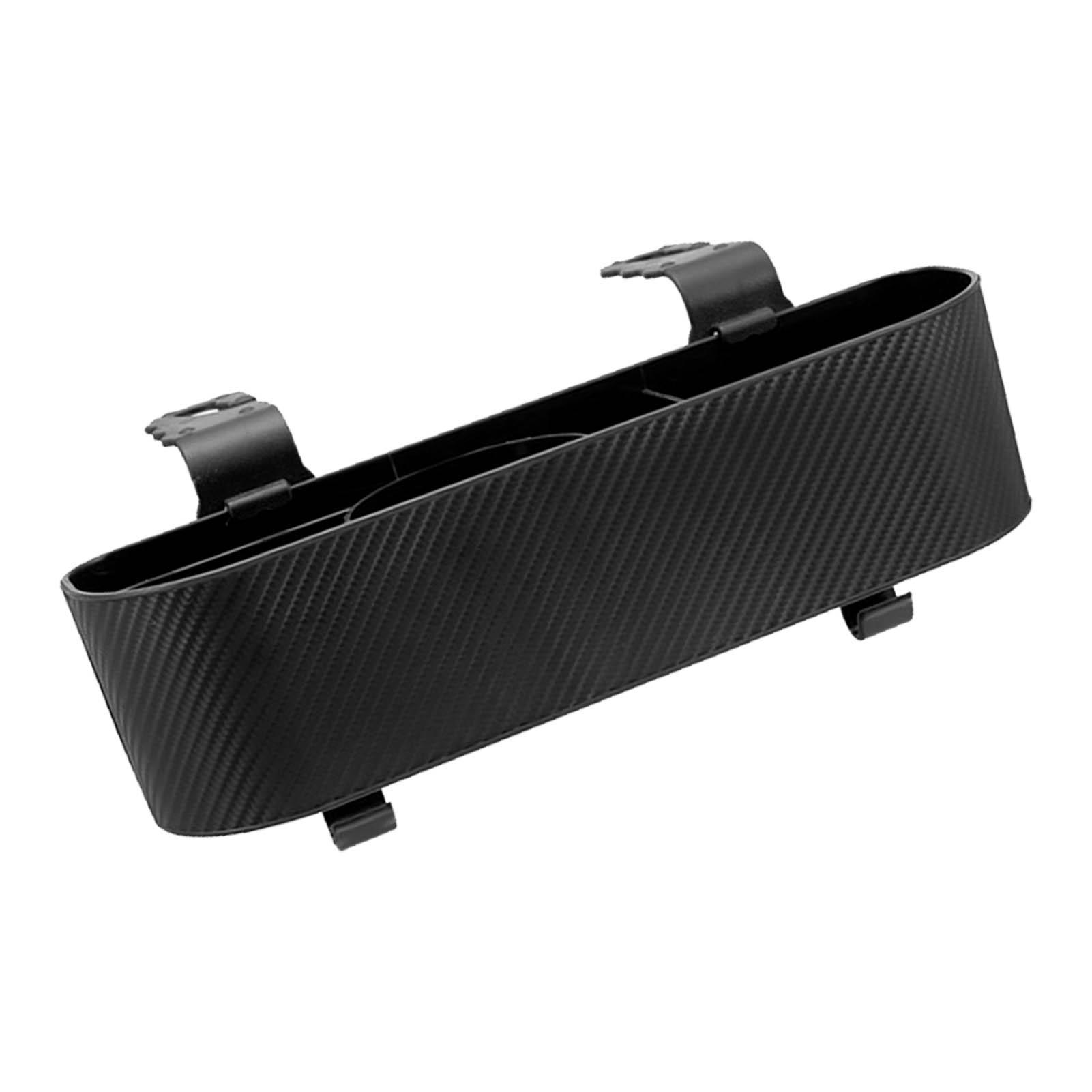 

Органайзер на спинку сиденья автомобиля с подстаканником, крючком, подвесной коробкой для хранения на спинку сиденья, на подголовник сиденья автомобиля чёрный