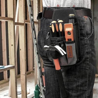 Techniker-Clip-on Werkzeugtasche, Hüft-Arbeitstasche mit 5 Taschen für Elektriker