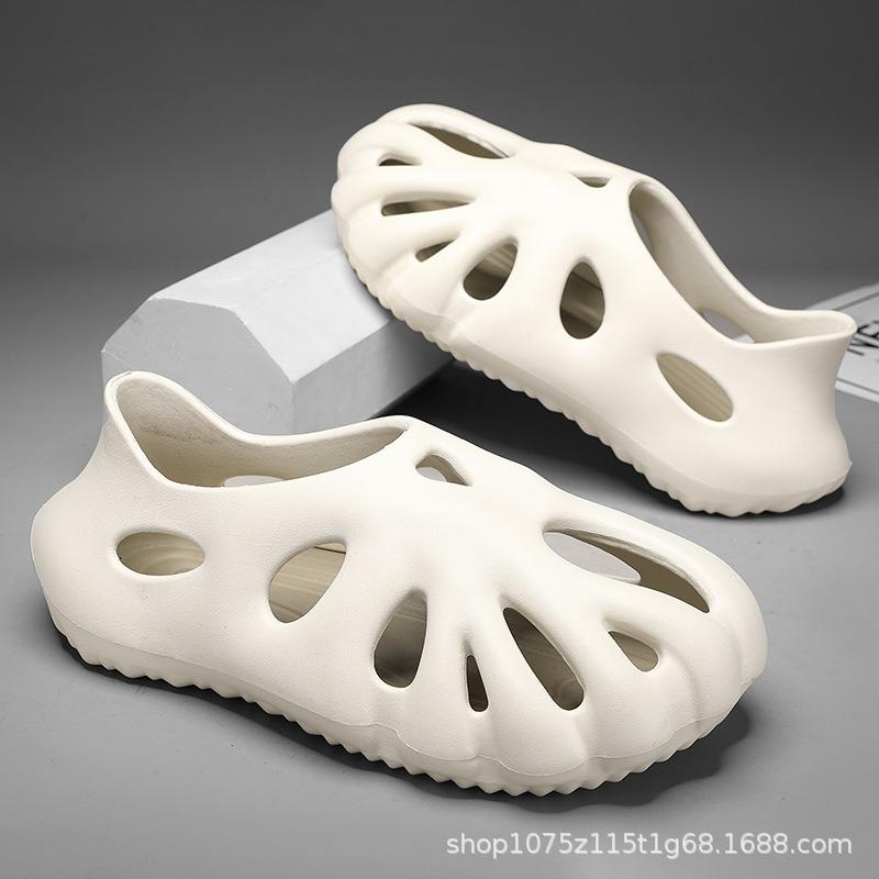 Men's hole shoes summer wear non-slip casual eva soft sole comfortable new versatile beach sandals