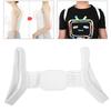 Posture Corrector Breathable Shoulder Back Straightener Adjustable Upper Back BraceL White