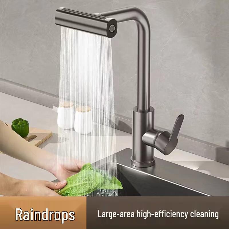 Handun Feiyu Stainless Steel Pull-Out Kitchen Faucet