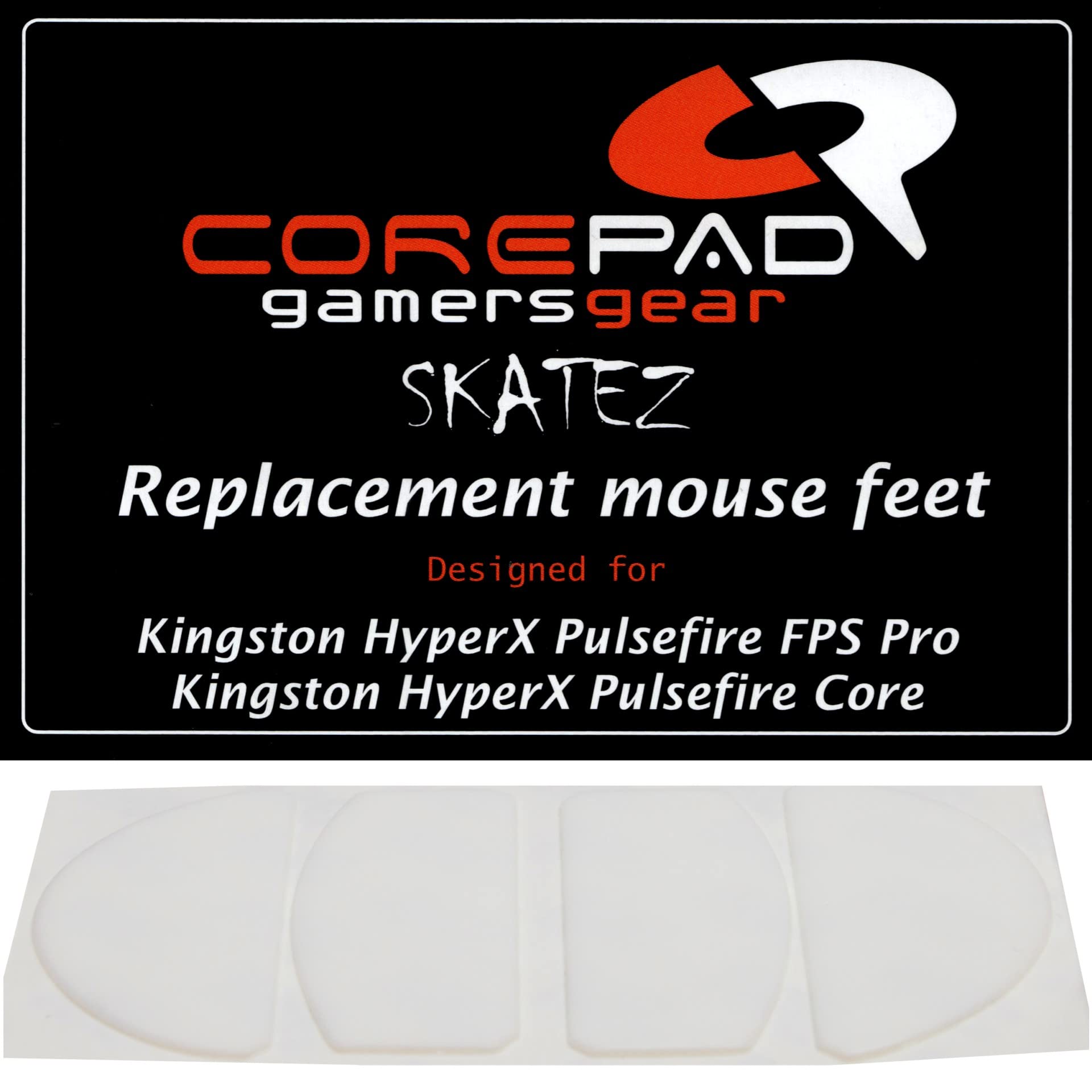 

Підкладки для миші Corepad Skatez PRO Kingston HyperX Pulsefire FPS Pro, 2 комплекти, FPS/Pulsefire []