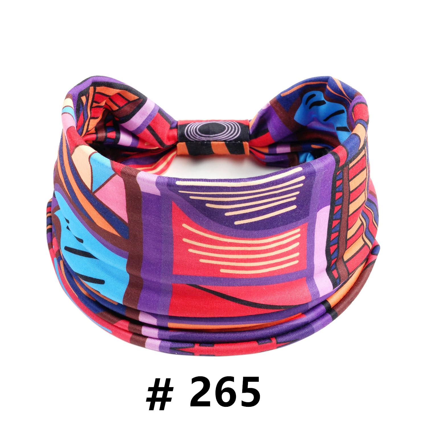 

Африканские повязки на голову в стиле бохо для женщин, широкий хлопковый тюрбан, повязка на голову с завязками, эластичные полоски, повязки для волос, бандо, спортивные повязки для тренировок, йоги, аксессуары для волос