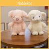 Lamb Curly Cartoon Chick Rabbit Owl Plush Toy Cute Girl Birthday Gift Holiday