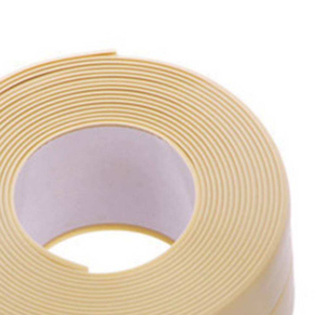 Home Corner Line Waterproof Tape Kitchen Bathroom Seams Protector Tub Wall White
