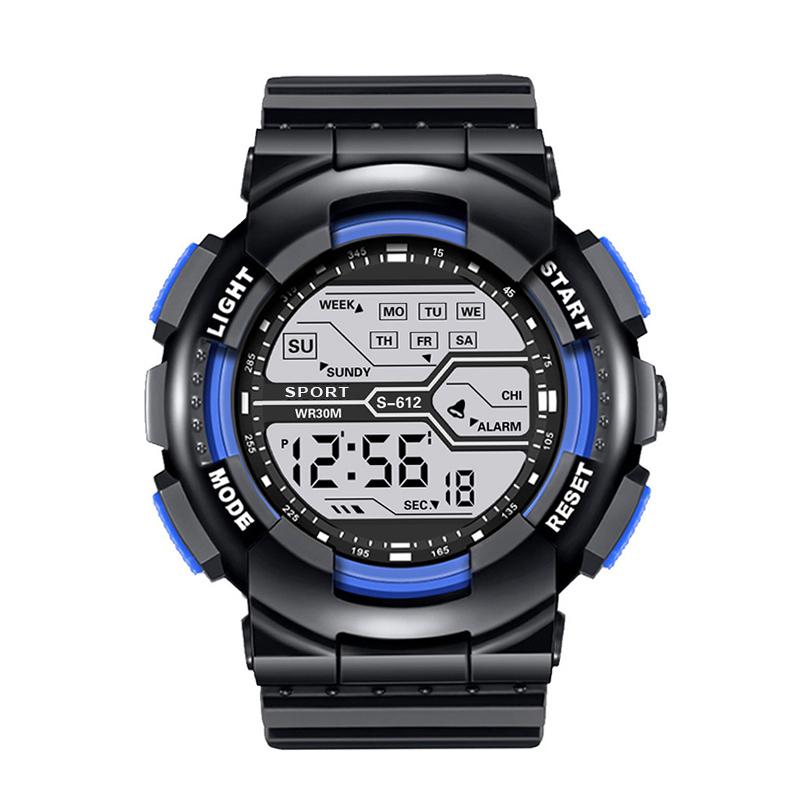 Outdoor Sport Men Watch Multifunction Large Screen LED Electronic Waterproof Luminous Military Digital Wristwatches Reloj Hombre