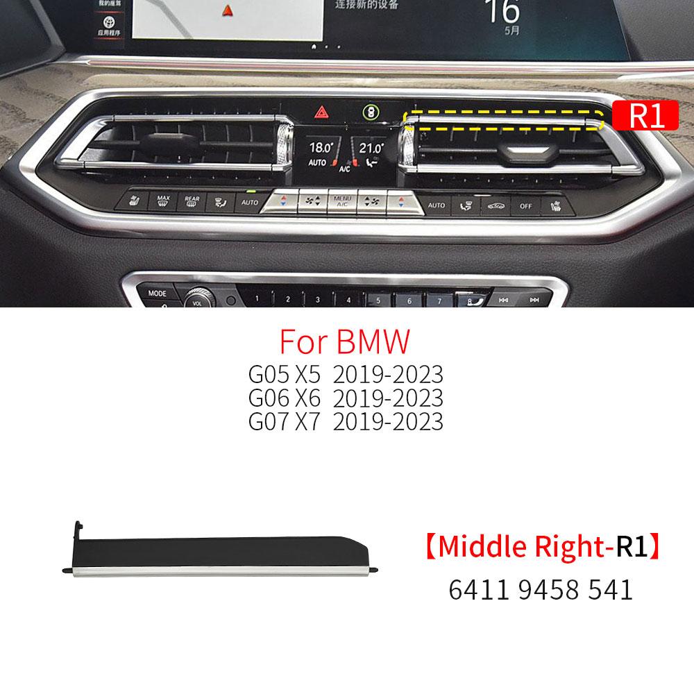 For BMW G05 G06 G07 Car Front Air Vent Grille Clip Trim Parts A/C Outlet Repair Kits For BMW X5 X6 X7 -
