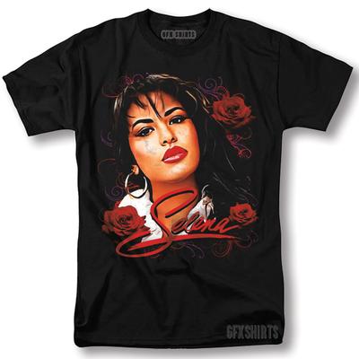 Selena Quintanilla Shirt Klassisches Vintage Grafikdesign T-Shirt