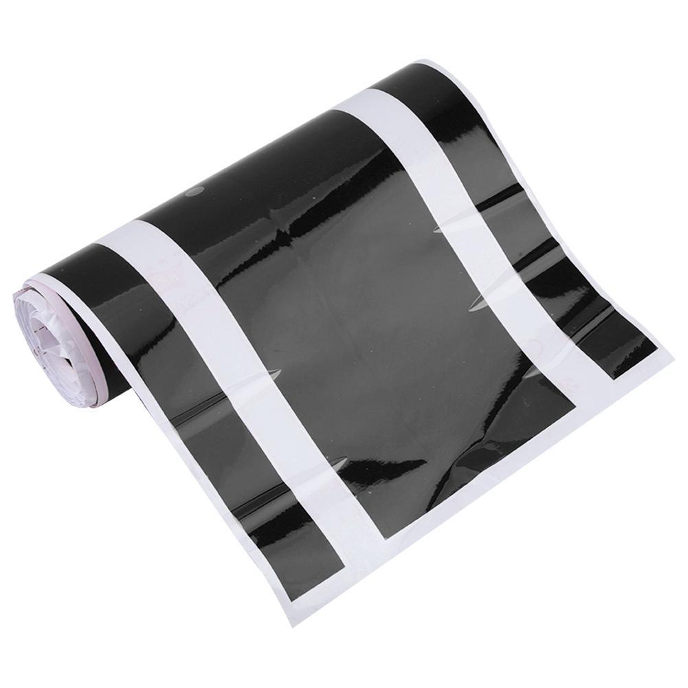 SelF Adhesive Car Body Engine Hood Bonnet Scratch Cover Sticker Decal Tape Decoration(Black)