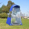 Tienda de pesca para exteriores individual impermeable parasol automática de montaje rápido a prueba de viento doble puerta