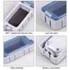 1PC Magnetic Lure Accessories Box With Fluorescence Sealing Rubber Ring Waterproof Moisture-Proof Fishing Gadget Storage Box