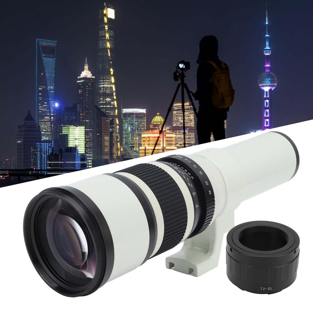 500mm F6.3 Fixed   Telephoto Lenses Astronomical Telescope Lenses with T2 SL Adapter   Port